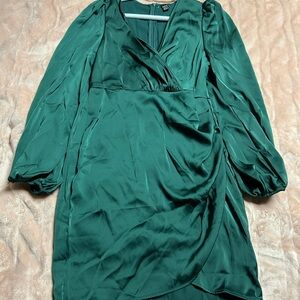 SHEIN Green Midi Dress